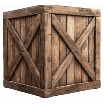 Wooden Cargo Box